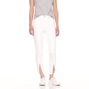 Gap Hi-Rise Skinny Ankle Jeans w/ Slit Hem Size 28